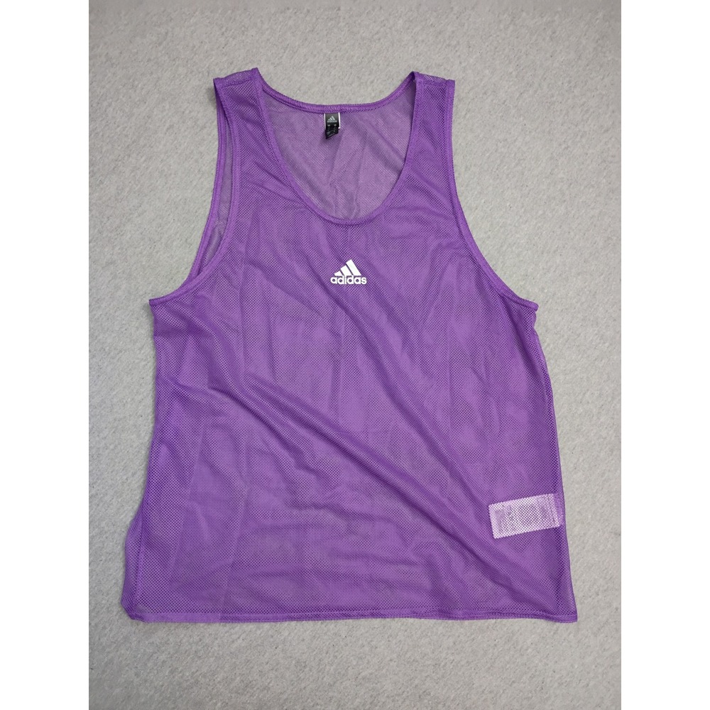 Adidas Womens Purple Mesh Training Tank Top FM4407 Size Small